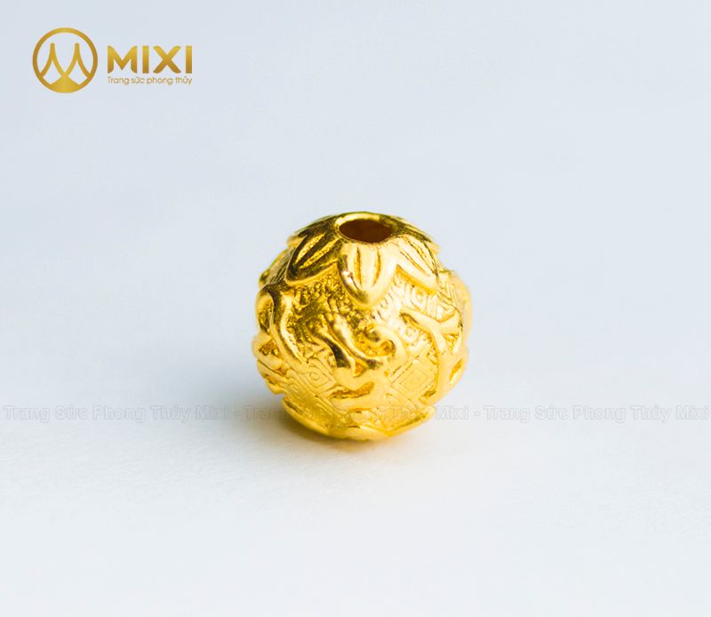 Charm Omshanti Tròn Vàng 24K