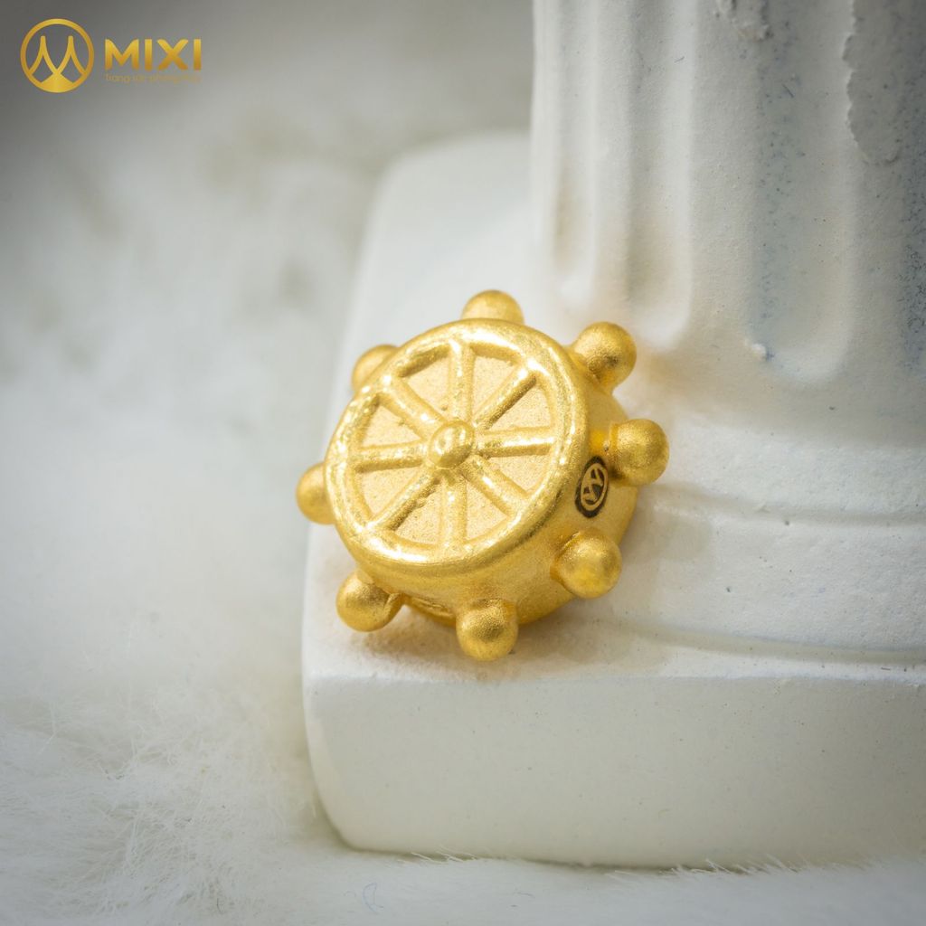 Charm Bánh Lái Vàng 24K