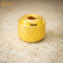 Charm Trục Kim Tiền Vàng 24K