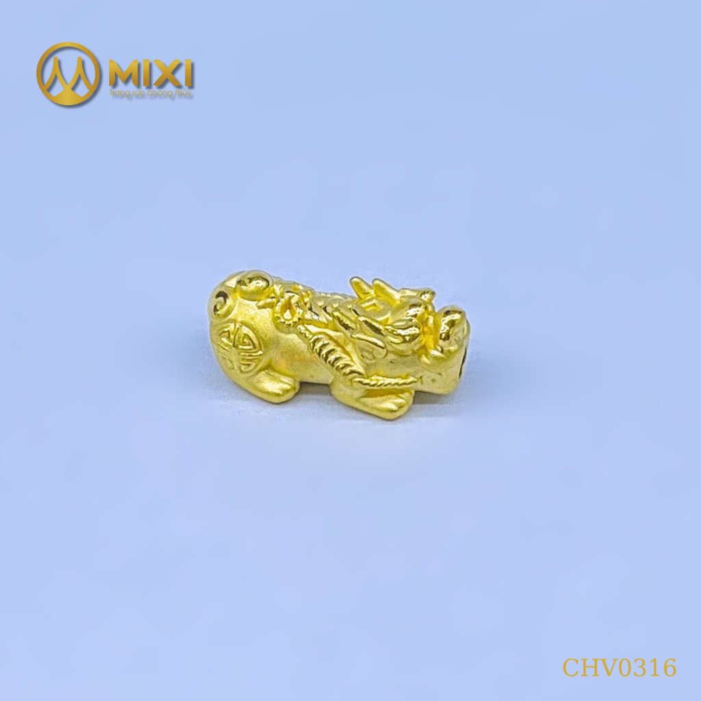 Charm Tỳ Hưu Tài Lộc Vàng 24k