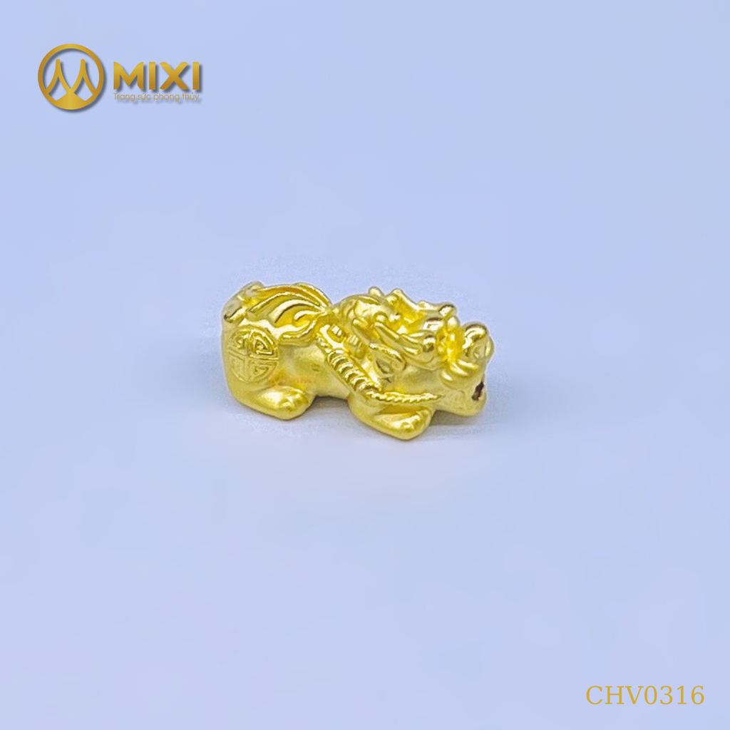 Charm Tỳ Hưu Tài Lộc Vàng 24k