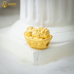 Charm Tỳ Hưu Thỏi Vàng 24K