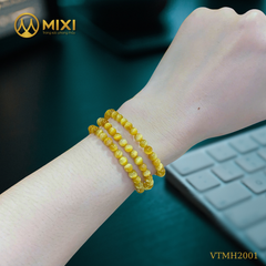 Chuỗi 3 Vòng Đá Mắt Hổ Vàng Tươi 2A