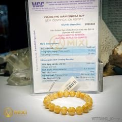 Vòng Tay Thạch Anh Tóc Vàng 5A