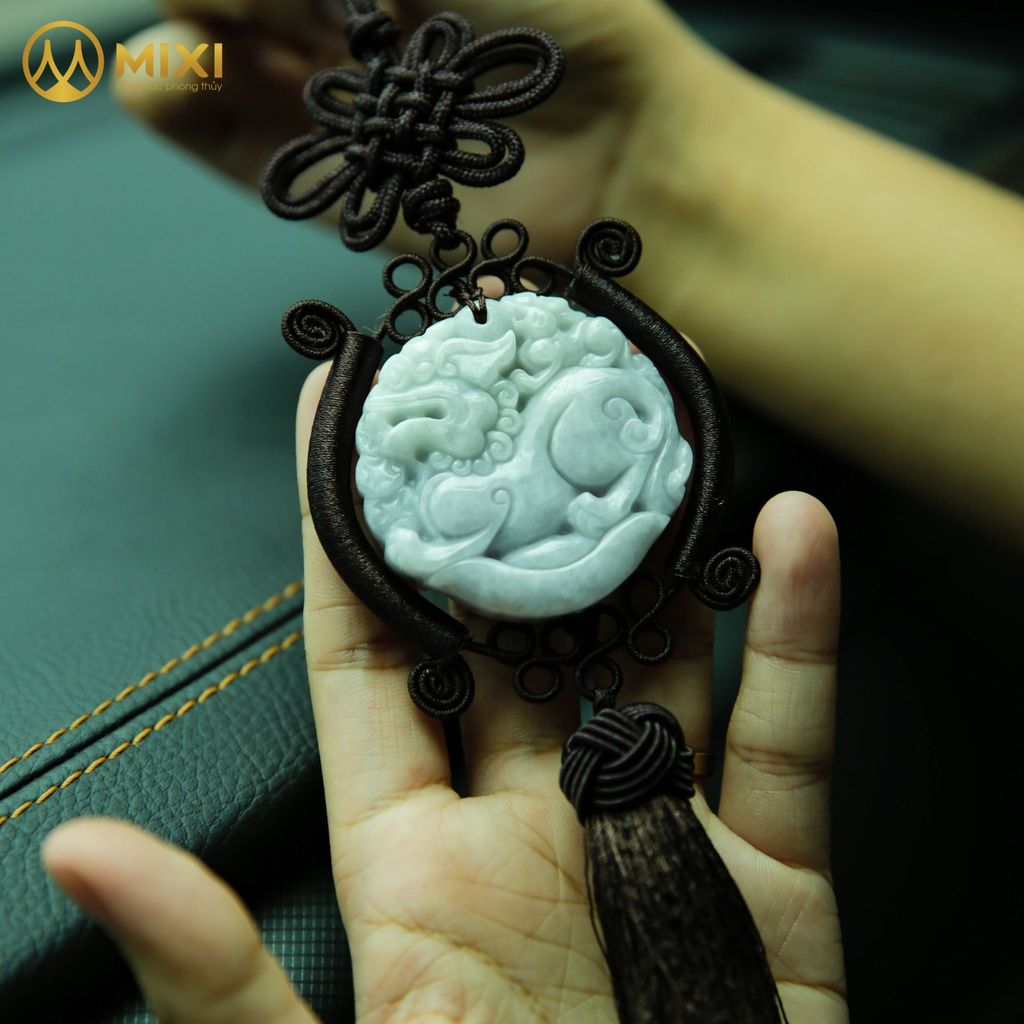 Dây Treo Ô Tô Ngọc Jade Rồng