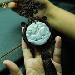 Dây Treo Ô Tô Ngọc Jade Rồng