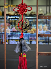 Dây Treo Chuông Đồng Tiền Tết Hoa Mai