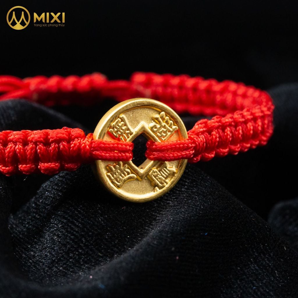 Charm Đồng Tiền Vàng 24K