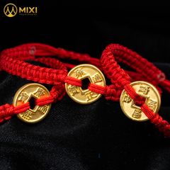 Charm Đồng Tiền Vàng 24K