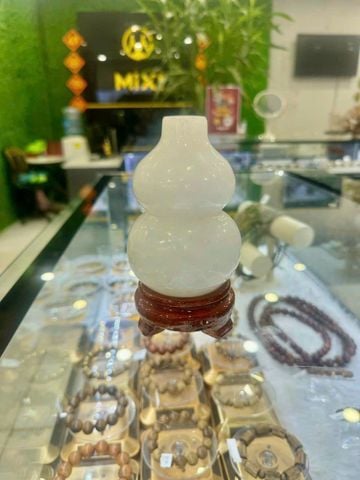 Hồ Lô Thạch Anh Trắng