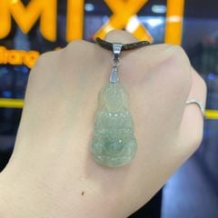 Mặt Dây Phật Quan Âm Ngọc Cẩm Thạch 3A