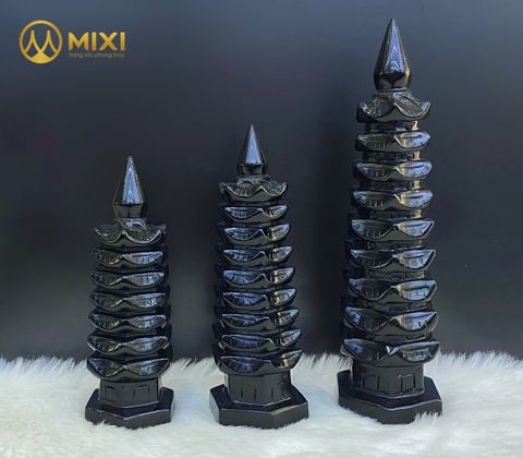Tháp Văn Xương Núi Lửa Obsidian 7 Tầng