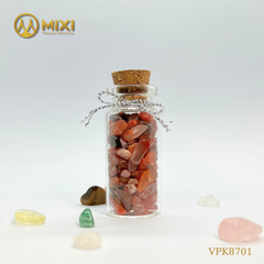 Lọ Thủy Tinh Đá Mã Não Đỏ