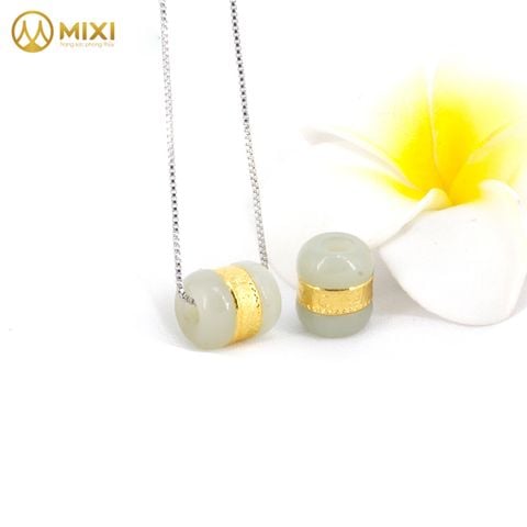 Lu Thống Ngọc Bích Nephrite Mạ Vàng