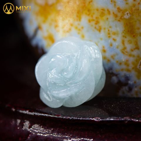 Mặt Dây Hoa Mẫu Đơn Ngọc Jade
