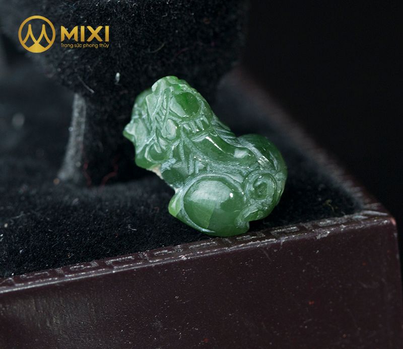 Mặt Dây Tỳ Hưu Ngọc Bích Nephrite 2A