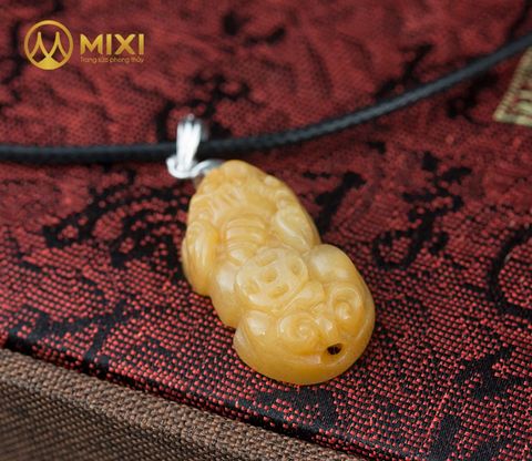 Mặt Dây Tỳ Hưu Ngọc Hoàng Long