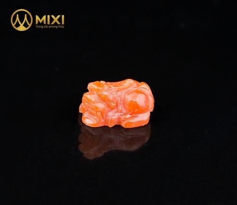 Mặt Dây Tỳ Hưu Ngọc Huyết Đỏ (Jade)