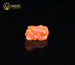 Mặt Dây Tỳ Hưu Ngọc Huyết Đỏ (Jade)