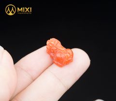 Mặt Dây Tỳ Hưu Ngọc Huyết Đỏ (Jade)
