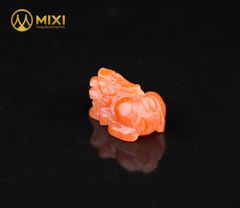 Mặt Dây Tỳ Hưu Ngọc Huyết Đỏ (Jade)