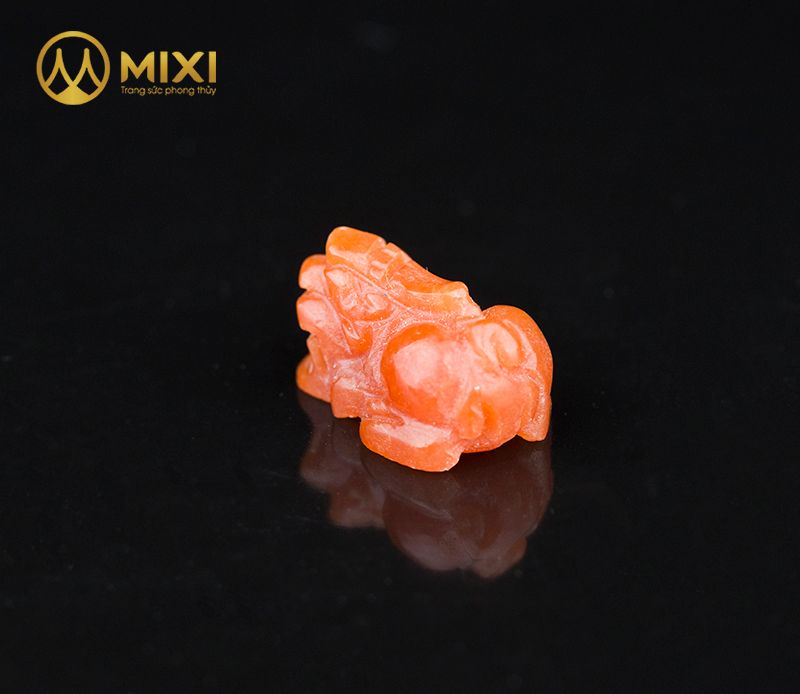 Mặt Dây Tỳ Hưu Ngọc Huyết Đỏ (Jade)