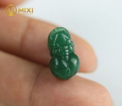 Mặt Dây Tỳ Hưu Thạch Anh Xanh 2A