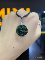 Mặt Dây Cửu Vĩ Thiên Hồ Ngọc Sơn Thủy 2A