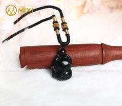 Mặt Dây Hồ Ly Núi Lửa Obsidian 1A