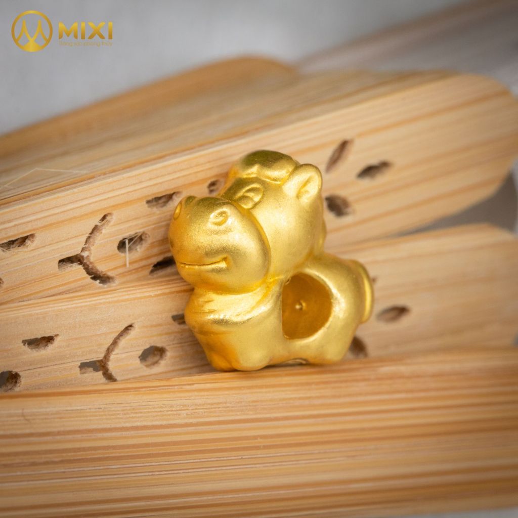 Charm Con Giáp Vàng 24k
