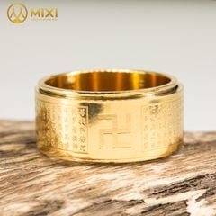 Nhẫn Bát Nhã Tâm Kinh Mạ Vàng