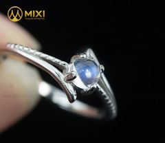 Nhẫn Bạc Mặt Trăng
