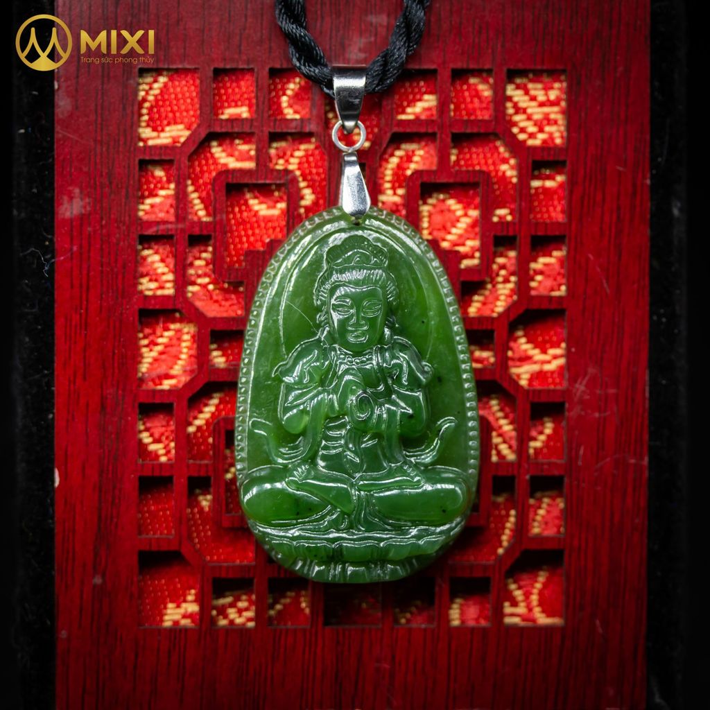 PBM Như Lai Đại Nhật Ngọc Bích Nephrite 2A