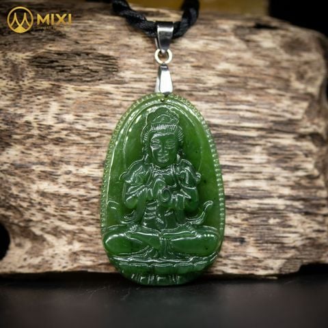 PBM Như Lai Đại Nhật Ngọc Bích Nephrite 2A