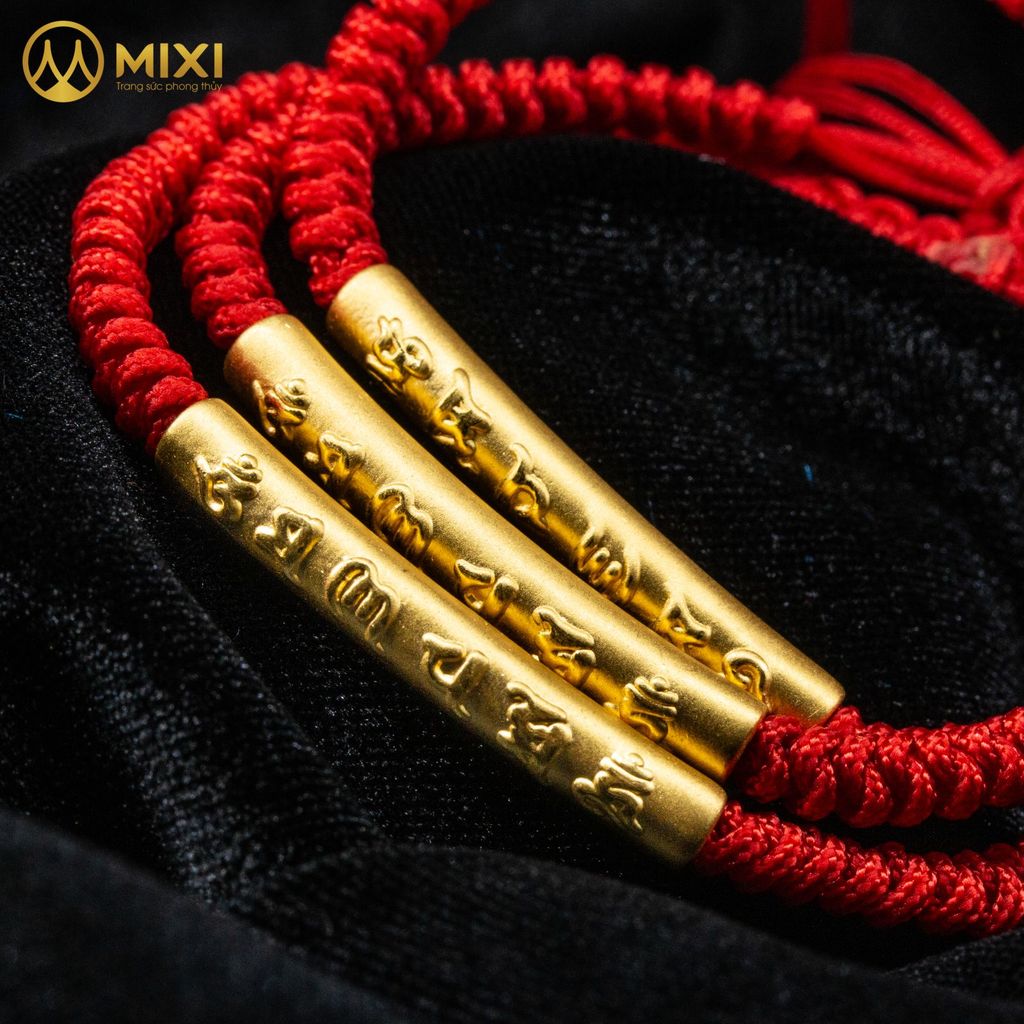 Charm Ống Vàng Omani 24K