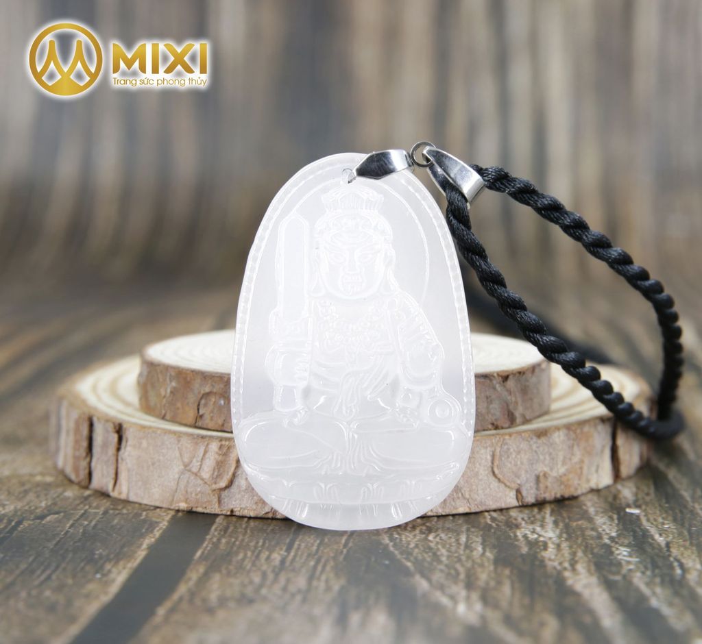 PBM Bất Động Minh Vương Mã Não Trắng