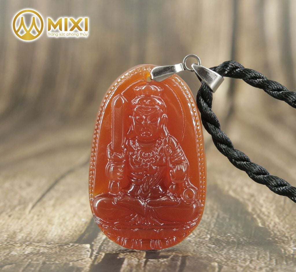 PBM Bất Động Minh Vương Mã Não Đỏ
