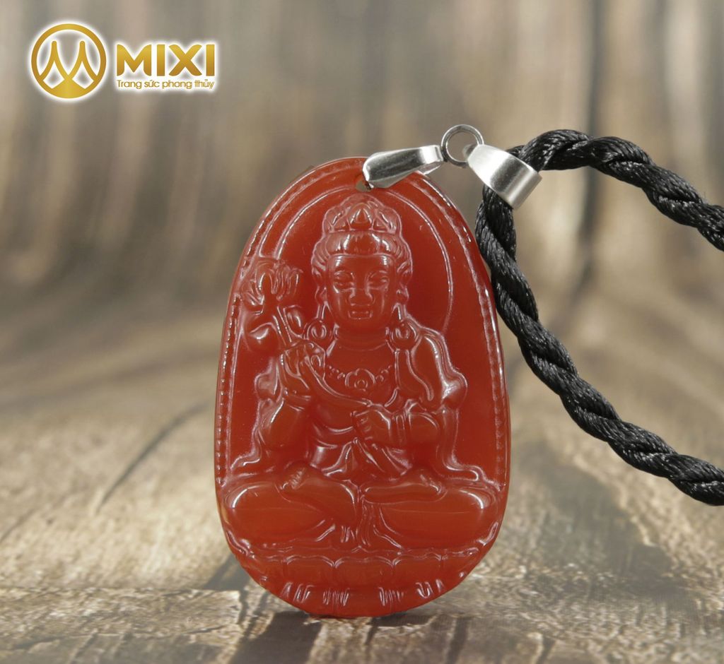 PBM Đại Thế Chí Bồ Tát Mã Não Đỏ