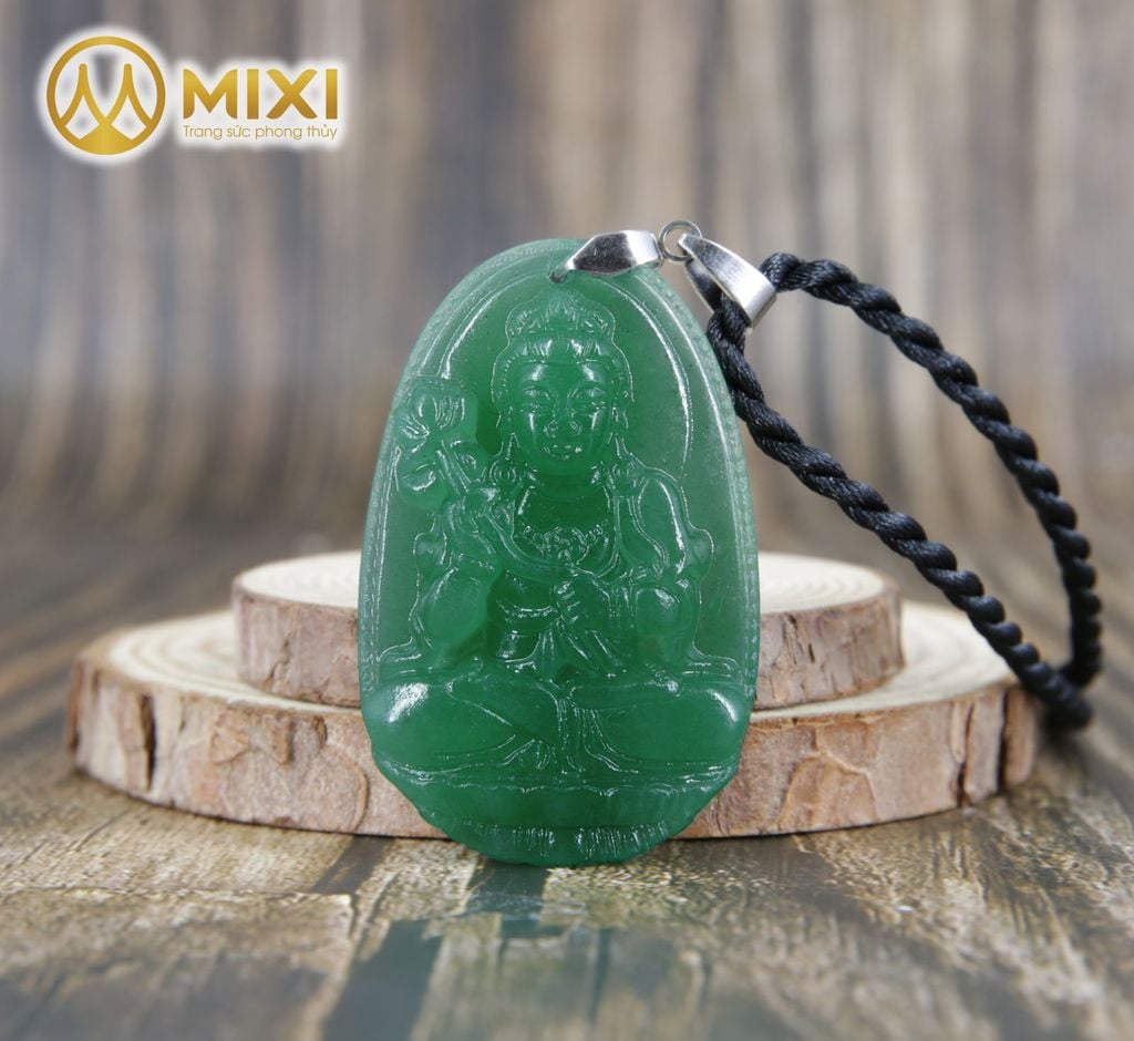 PBM Đại Thế Chí Bồ Tát Thạch Anh Xanh