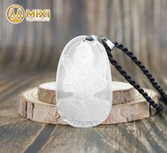 PBM Hư Không Tạng Bồ Tát Mã Não Trắng