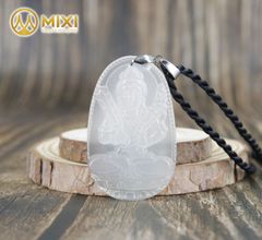 PBM Hư Không Tạng Bồ Tát Mã Não Trắng