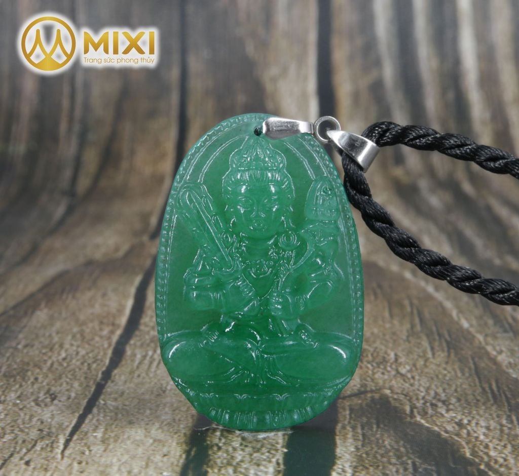 PBM Hư Không Tạng Bồ Tát Thạch Anh Xanh