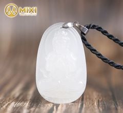 PBM Như Lai Đại Nhật Mã Não Trắng