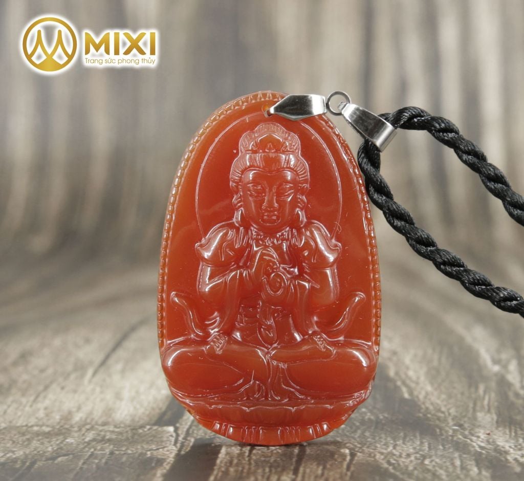 PBM Như Lai Đại Nhật Mã Não Đỏ