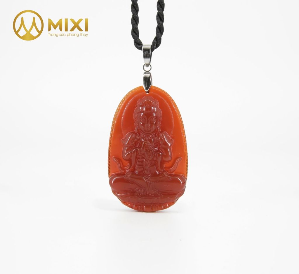 PBM Như Lai Đại Nhật Mã Não Đỏ
