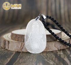 PBM Phổ Hiền Bồ Tát Mã Não Trắng