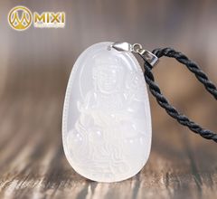 PBM Phổ Hiền Bồ Tát Mã Não Trắng
