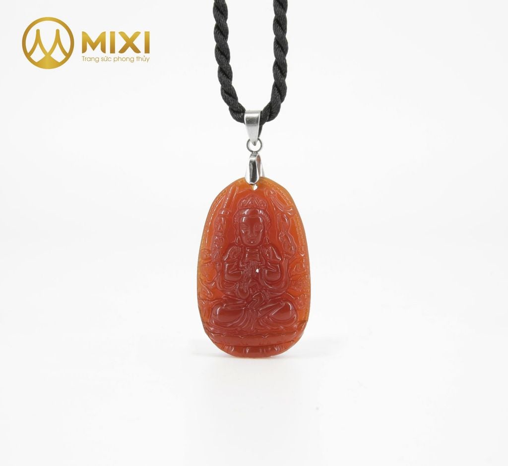 PBM Thiên Thủ Thiên Nhãn Mã Não Đỏ