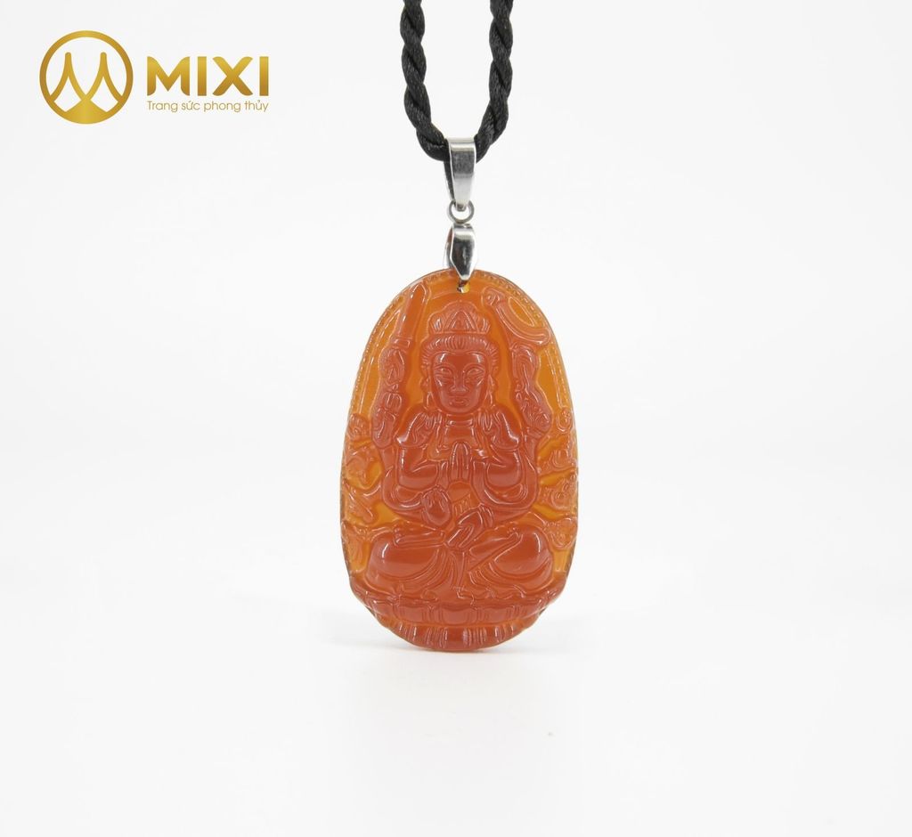 PBM Thiên Thủ Thiên Nhãn Mã Não Đỏ