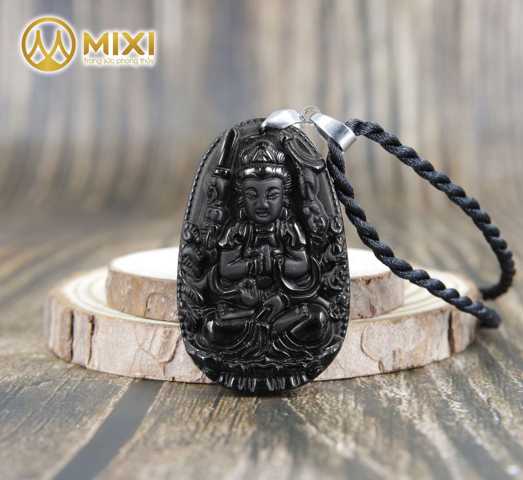 PBM Thiên Thủ Thiên Nhãn Núi Lửa Obsidian